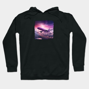 Purple Airplane 01 Hoodie